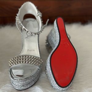 Christian Louboutin Madmonica Spiked Espadrille
